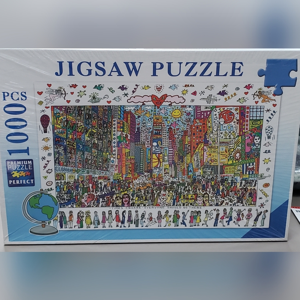 Colorful City Jigsaw Puzzle for Kids